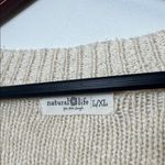 Natural Life  Open Cable Knit cropped sweater size L/XL Photo 3
