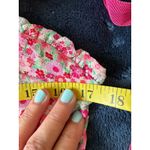 City Triangles Vintage Pink Floral Ribbon Strap Mini Dress Size Medium (F10) Photo 6