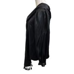 Sachin + Babi  Pasa One Shoulder Silk Tassel Blouse Black Top Womens Size 6 Photo 4