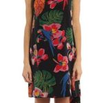 NWT! Valentino Garavani Patterned silk short dress Black Size 4 Photo 0