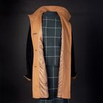 Ellen Tracy Wool Blend Button Wide Collar Lapel Coat Size 2 Photo 6