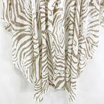 Simply Noelle  Brown And White Animal Print Blouse Photo 7