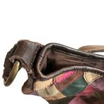 Lucky Brand Leather and Suede Patch Work Hobo Shoulder Bag Photo 11