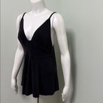 Free People  Never Let You Go Tank Top Shirt Black Small Photo 4