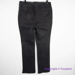 Madewell NEW  Pull-On Skinny Flare Jeans in‎ Black Frost, 33 Photo 9