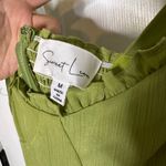 Sweet Lemon Size M Chartreuse Green Maxi Sundress Summer Dress Size M Photo 3