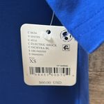 Free People Movement Hot Shot Tee Romper in Electric Shock NWT Size XS Blue Photo 5