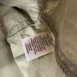 Caslon  Size Medium Petite Jacket Olive‎ Green Button Up Peplum Flare Long Sleeve Photo 3