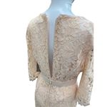 NY & Company Eva Mendes Women's Peach Dress/Midi Size XS SKU 480 Photo 4