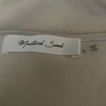 Mustard Seed  Cream Scoop Neck Halter Bodysuit Size L Photo 7