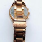 Caravelle  Womens Rose Gold Finish Chronograph Watch Photo 4