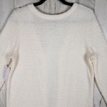 NWT Ambrielle Pristine Ivory Super Soft Open Front House Coat Women's Size Small Photo 10