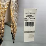 Alfred Dunner 1X Madagascar Shirt Womens Brown Boho Retro 90s Artsy Earth Tones Tan Photo 3