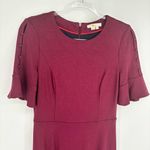 Boden USA Boden Alexis Jersey Dress Size 8 Burgundy Wine Photo 3