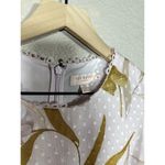 Ted Baker  RONTIE Cabana Print Pale Pink floral Skater Mini Dress Size 10 Photo 4