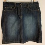 Ann Taylor Casual Denim Skirt NWOT Photo 1