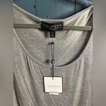 Laundry by Shelli Segal Light Grey Long Sleeve Top | Size Large Photo 1