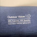 Outdoor Voices size small biker shorts heather Blue Activewear athletic yoga Photo 1