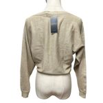 LAUREN RALPH LAUREN Women’s P XS Tan Dolman Sleeve Crop Knit Top Sweater Blouse Photo 2