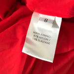 NWOT Alex Perry Red Long Sleeve Dress Size 4 Photo 6