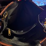 Fossil Elegant Black and Brown Leather Purse Photo 2