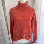 Anthropologie Moth Women’s Cowl Neck Wool Sweater Coral Size Medium Photo 0