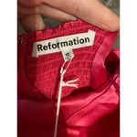 Reformation  Marguerite Silk Dress Es (b63) size 10 NWT Photo 5
