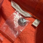 Soft Surroundings Bali pullover heathered orange hoodie tunic see drawstring pic Photo 8