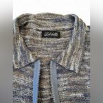 Zobha Libretto NYC Marled Knit Zip-Front Cardigan – Size XL – Dry Clean Only Photo 2
