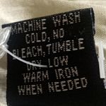 Lovestitch  Women's Large Shirt Button Up Embroidered Long Sleeve Wrinkled Effect Photo 8