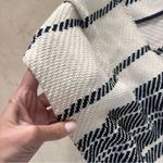 IRO Black/White Wrap Sleeveless Vest Striped Sz EU34 Photo 2