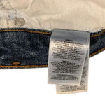 Kensie The Ella High Rise Straight Leg Jeans Raw Hem Vintage Luxe Blue 10/30 Photo 4