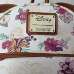 Lounge Fly Disney Princess Characters Autumn Fall Floral Mini Backpack Cream Pink Photo 5
