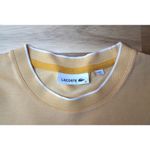 Lacoste  Buttercup Yellow Short Sleeve Knit Shirt Polo Top Size 32 NWOT Photo 5
