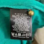 Moulinette Soeurs Anthropologie ‎ Green Lace Cloaked Blouse size 12 Photo 3