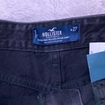 Hollister Ultra High Rise Relaxed Vintage Shorts 3" Black (Size 5) Photo 4