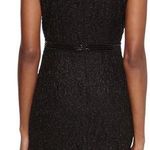 Carmen Marc Valvo  Mesh Insert Lace Cocktail Dress Photo 1