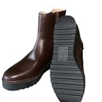 Naturalizer NEW SOUL Womens Jayda Mid Shaft Flat Ankle Boots Choate Brown Photo 9