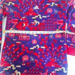 Adidas  Women's CNY ALLOVER PRINT Chinese New Year Sweatshirt/dress SZ 2XS 🔴 Photo 2