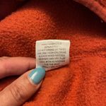 Hippie Rose  3/4 zip fleece‎ jacket. Burnt Orange. Size Small Photo 5