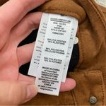 Good American Good‎ American Faux Suede Good Waist Pants Tobacco Brown 15 Photo 7