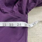 Land's End Women's Winter Insulated Waterproof Bomber Coat No Size Tag Purple Photo 3
