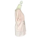 Pink Living My Best Disney Life Short Sleeve Silver Sparkle Top Medium Photo 1