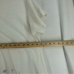 Earth Angels  Vintage Short Sleeve Button Embroidered Floral Blouse Large White Photo 2