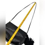 Vintage Judith Leiber exotic skin Karung snakeskin bag Black Photo 14