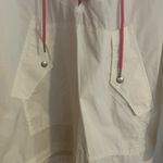 Free People White Jacket with Pink Laces Photo 4