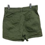 Madewell The Curvy Perfect Fatigue Short Green High Rise Size 26 Chino Cargo Photo 4