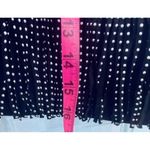 Black Fringe Mini Skirt Size Small Festive Fun Free The Roses Photo 2