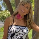 Statement Flower Choker Necklace Pink Photo 2