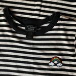 Midnight Hour Black And White Top  Photo 2